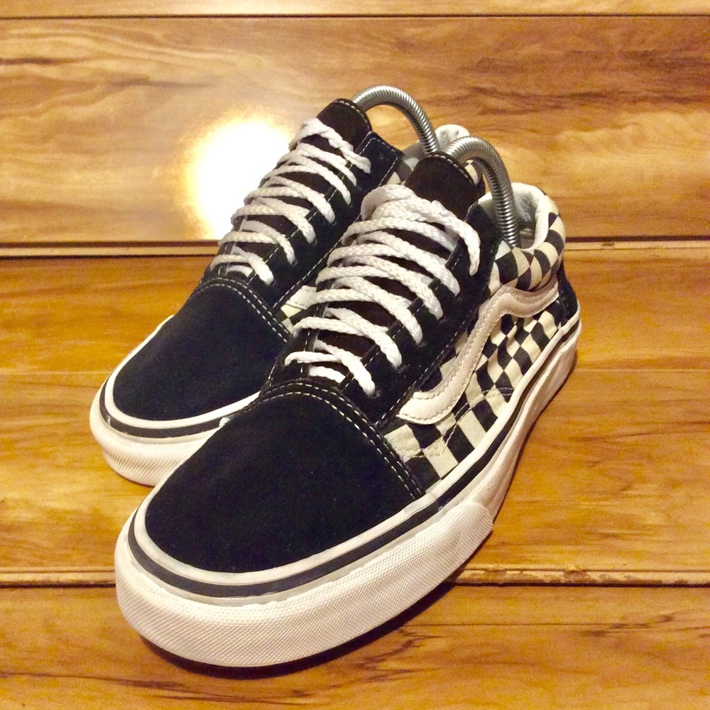 Van’s Checkered Board Slip On Men 7.5/Wo 9